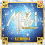 Magi - The Labyrinth of Magic - Wandkalender 2014